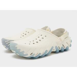 CROCS Unisex Echo RO Clog Sandals Size M6/W8 White/Blue Lightweight NEW